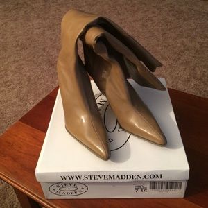 Steve Madden 'HiHo' Natural Knee High Boots