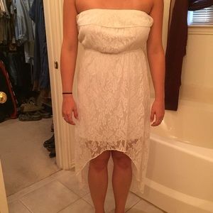 High-Low Lace Dress