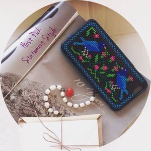 🎉HP🎉 📱iPhone 6 Plus Case, Blue Birds & Flowers