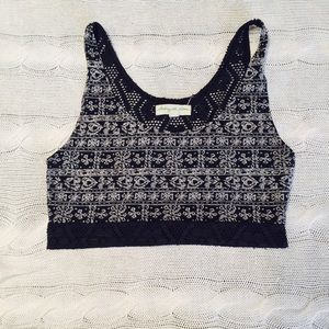 Staring at Stars tribal print crop top