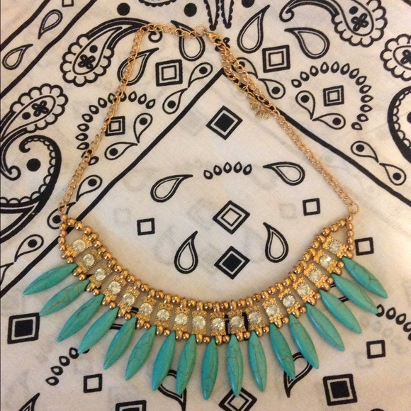 Pacsun Turquoise Necklace NWOT