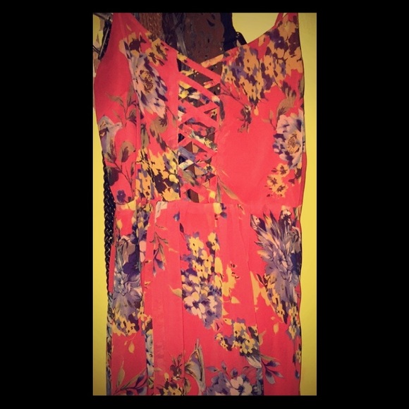 Summer floral dress