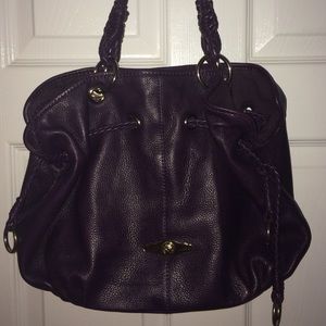 Elliott lucca plum handbag