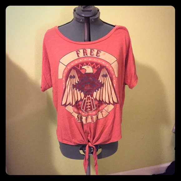 F21 Free Spirit Tie Top