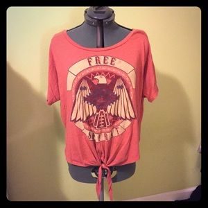 F21 Free Spirit Tie Top