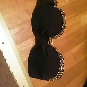 Strapless victorious secret bathing suit top