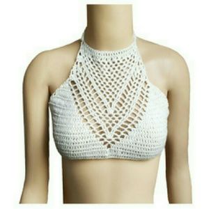Crochet crop top