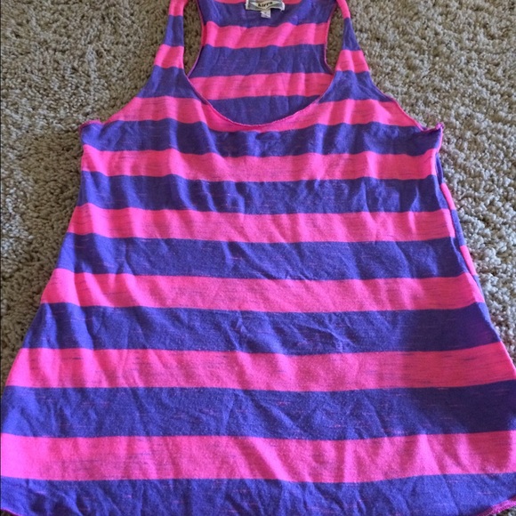 Purple and pink tank