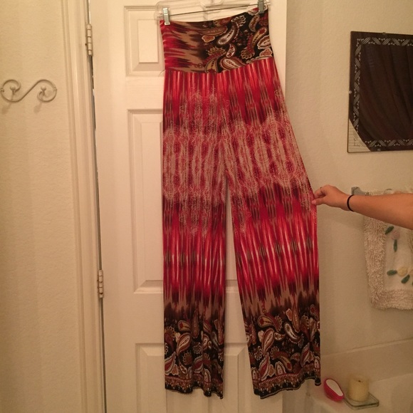 Aztec palazzo pants