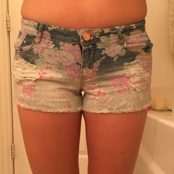 Target shorts with flower print