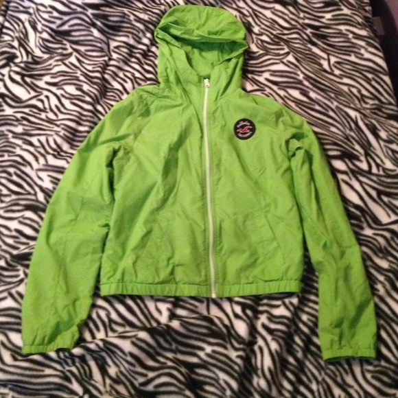 Hollister wind breaker/rain jacket