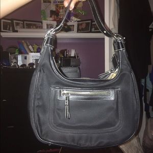 Nylon coach purse