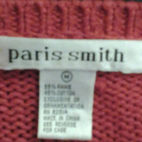 Red Christmas Sweater CUTE BEARS Size M - Picture 4 of 4