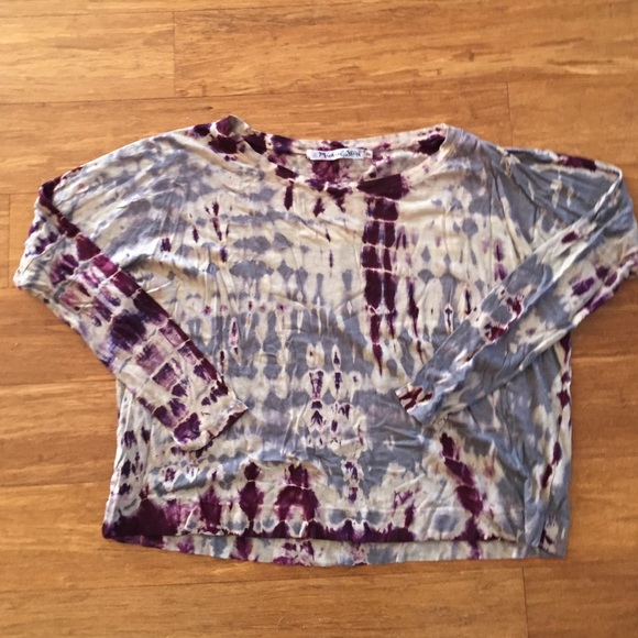 Michael Stars boxy scoop neck tee