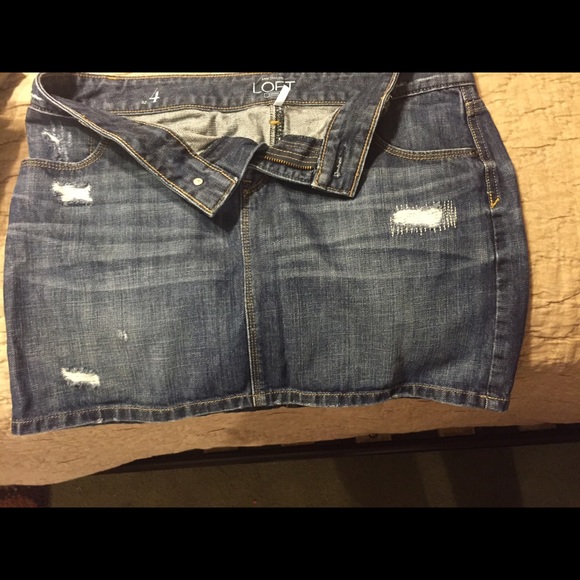 Ann Taylor Loft Mini-Skirt