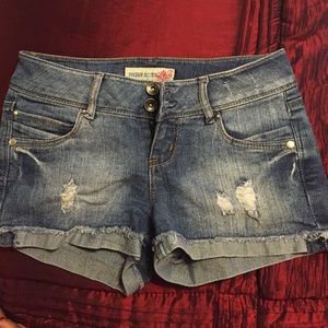 Jean shorts
