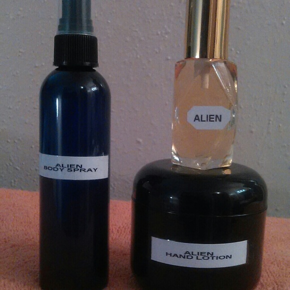 Raw shea butter , perfume/cologne oils, designer f