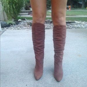 Genuine Leather, brown boots.