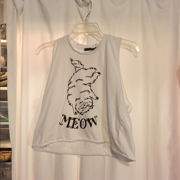 Brandy Melville cat tank top