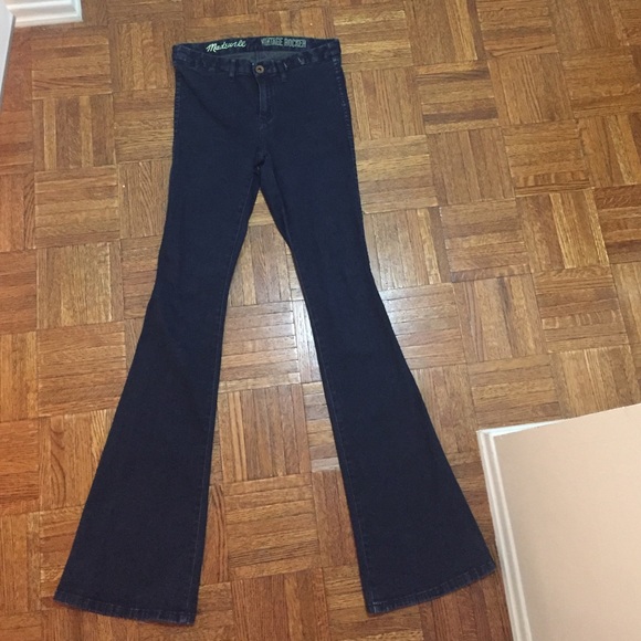 Madewell flair vintage rocker denim