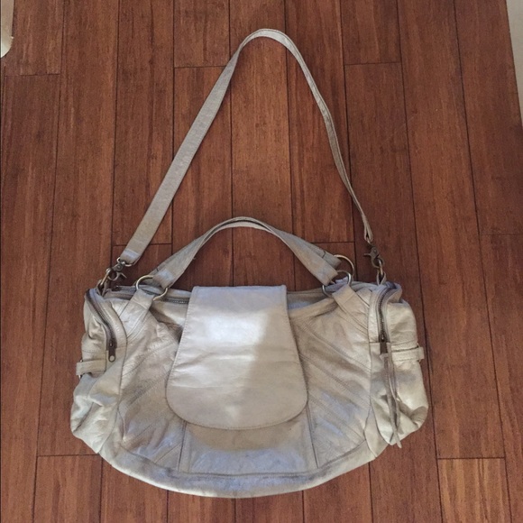 Anna Corinna Grey Duffel Handbag - Anthropologie - Picture 2 of 4