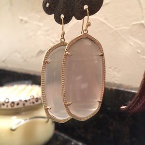 Kendra Scott Danielle Earrings in Slate Gray!