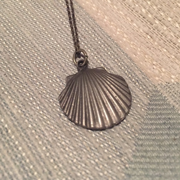 Sterling Sliver Sea Shell Necklace