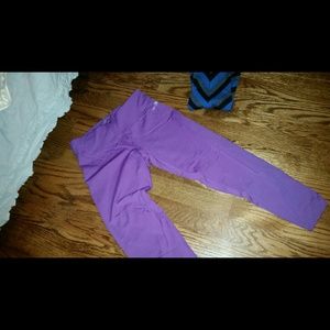 Calvin Klein Purple Workout Pants