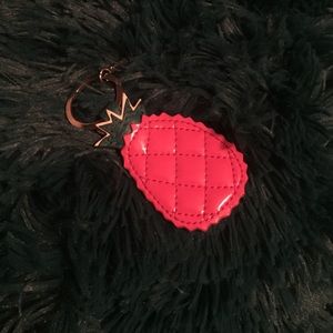 Coach pineapple keychain