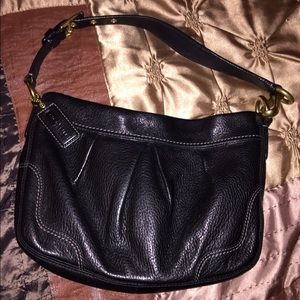 Black Coach handbag