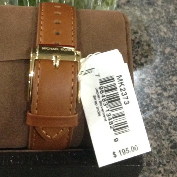 MK BROWN LEATHER WATCH - Picture 4 of 4