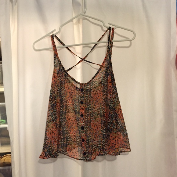 Soprano patterned tank top