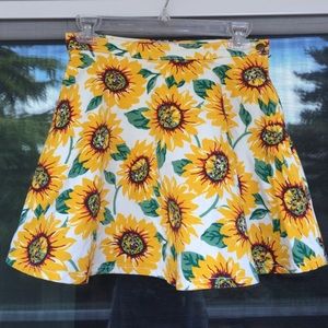 American Apparel Sunflower Skirt