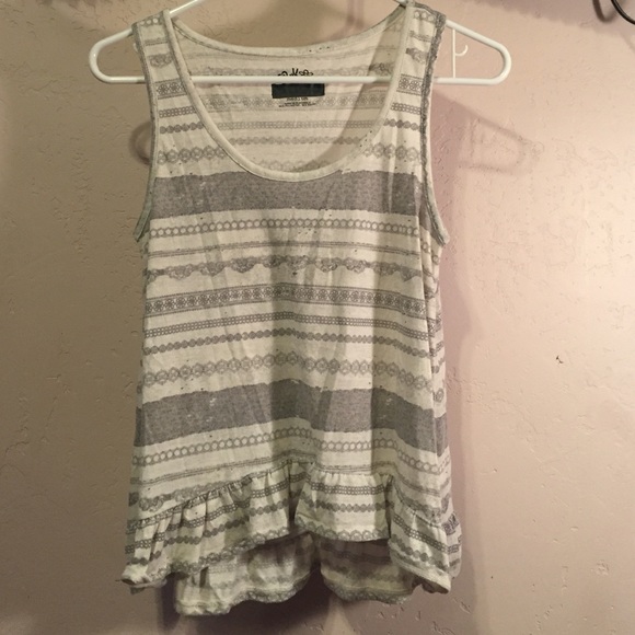 High/low tank top