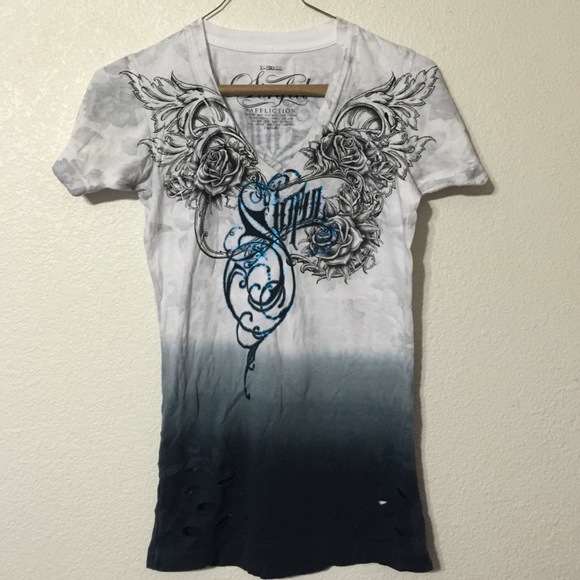 Ombré Sinful V Neck