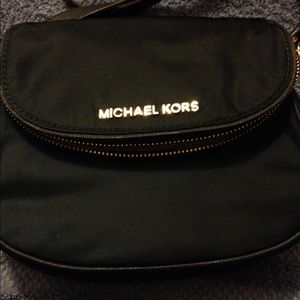 Navy blue Adjustable 24 inch drop MK handbag