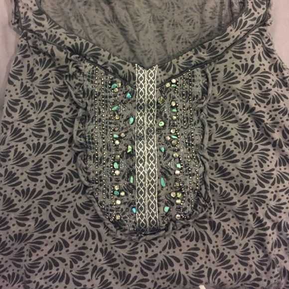 Anthropologie tank top. Loose fit. Size medium