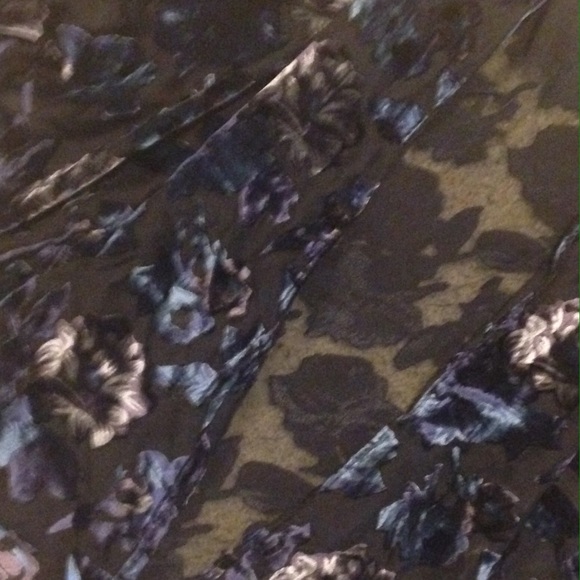 Velvet floral cardigan - Picture 3 of 3