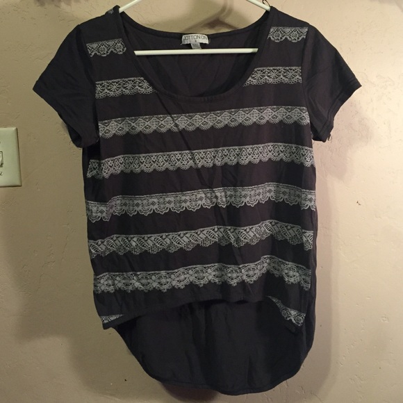 High/low shirt