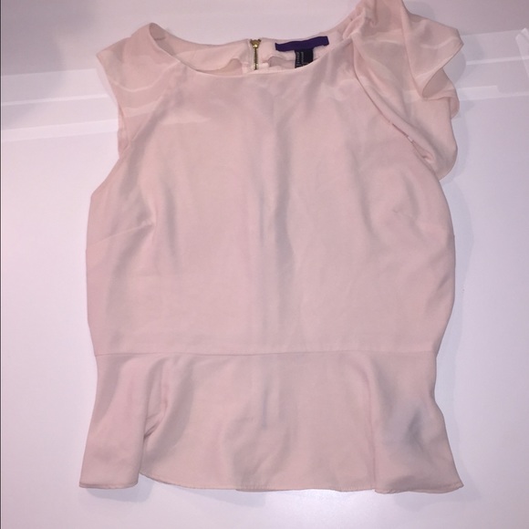 Nude pink blouse