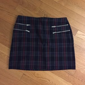 Plaid skirt