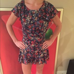 Floral romper -size small brand new !