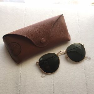 Rayban round metal
