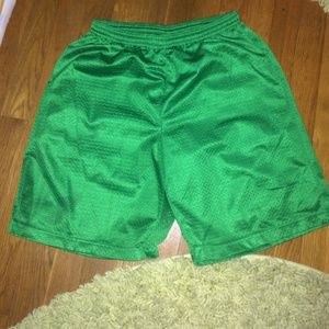 Mesh basketball shorts