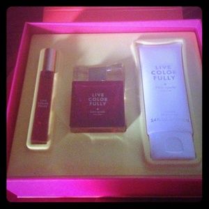 Brand new Kate spade live colorfully gift set
