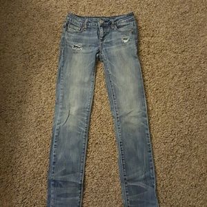 AE Destressed Denim Skinny