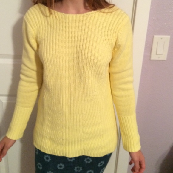 Yellow Zara Sweater