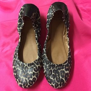 Lucky Brand Leopard Print Flats