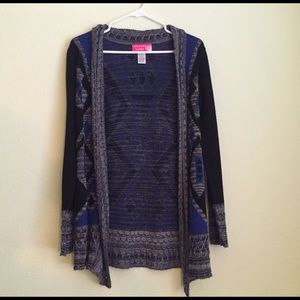 Tribal Print Cardigan