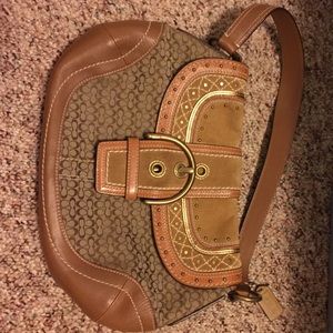 Authentic coach purse